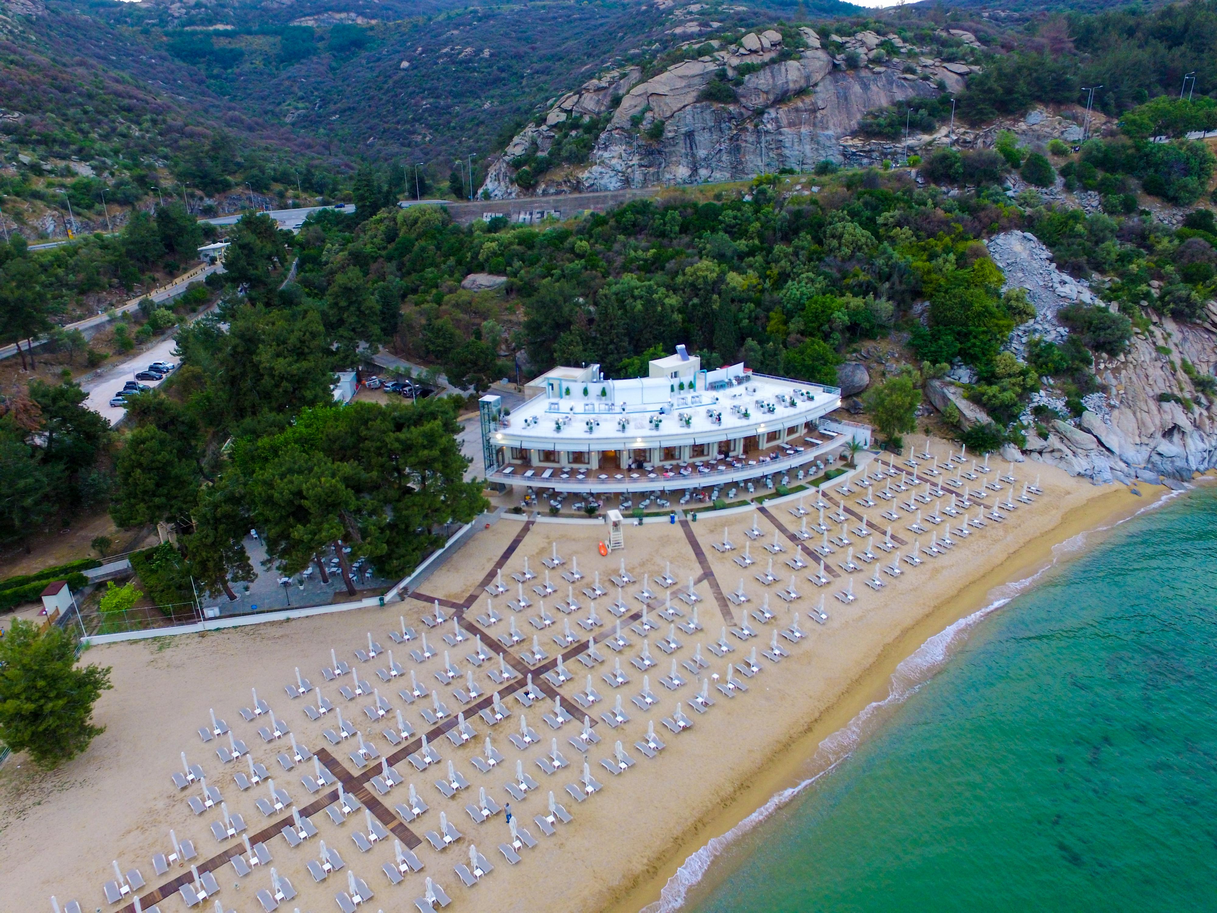 Tosca Beach Hotel Palaiontsiflikion Ngoại thất bức ảnh