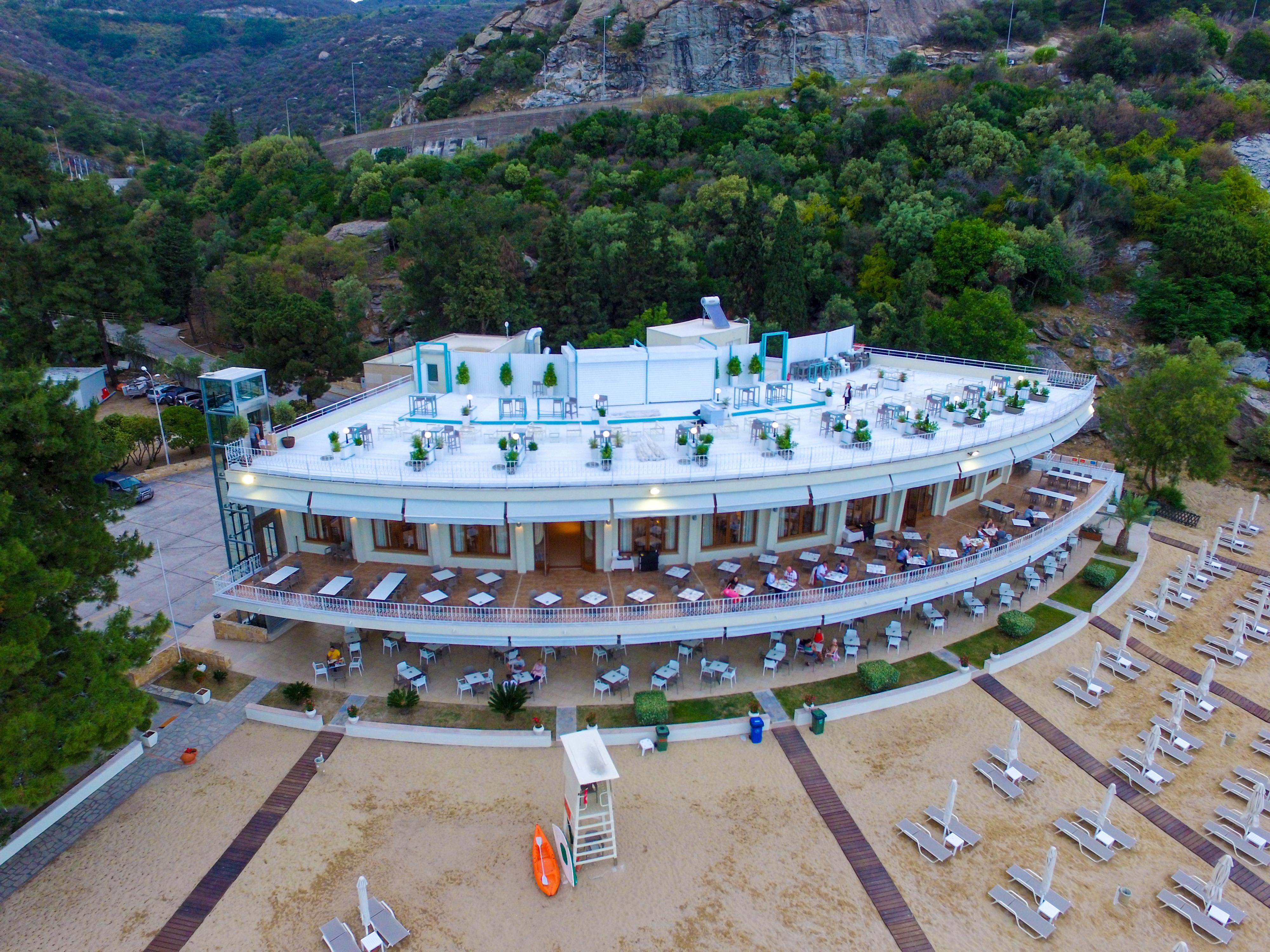 Tosca Beach Hotel Palaiontsiflikion Ngoại thất bức ảnh