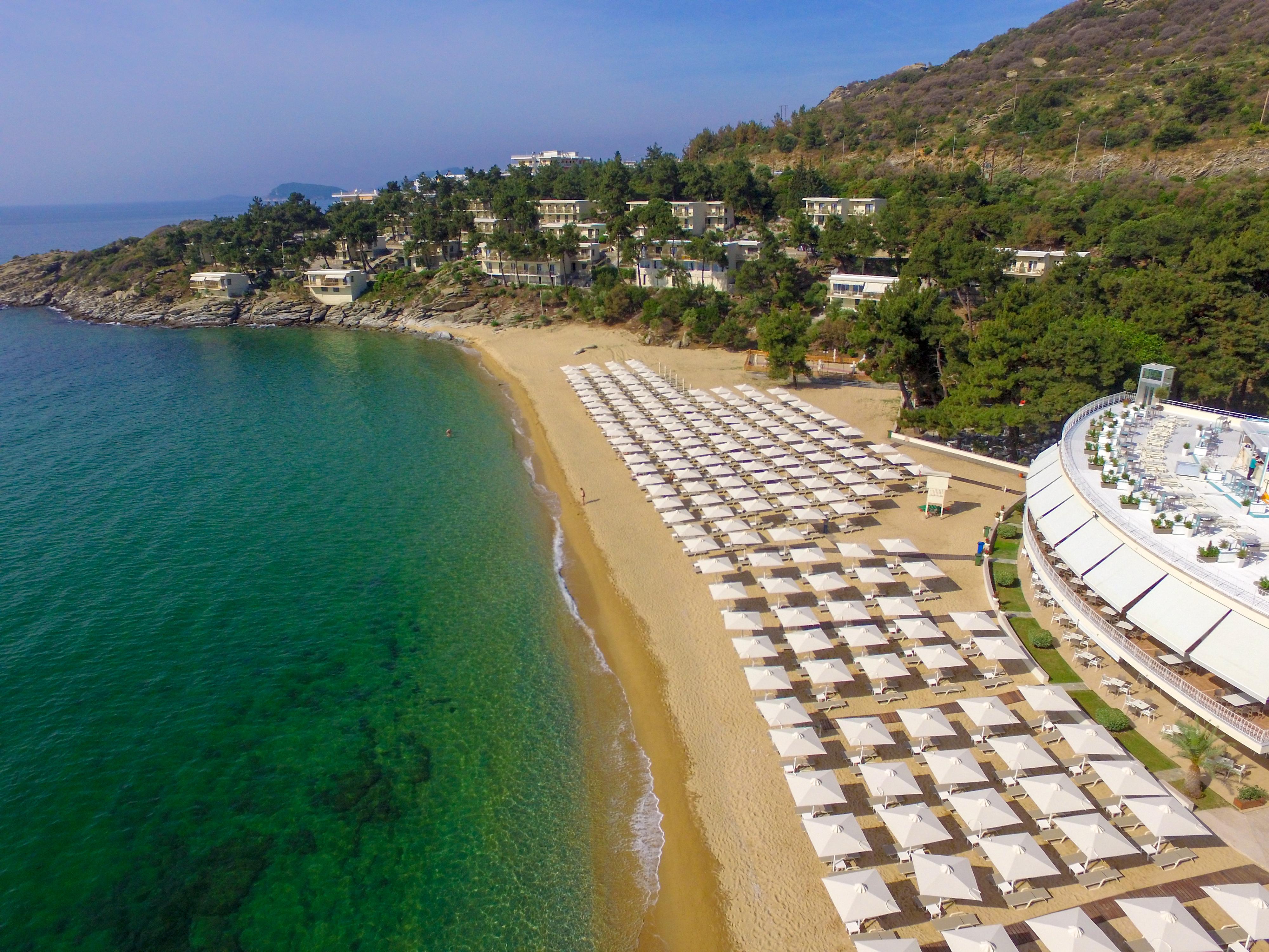 Tosca Beach Hotel Palaiontsiflikion Ngoại thất bức ảnh