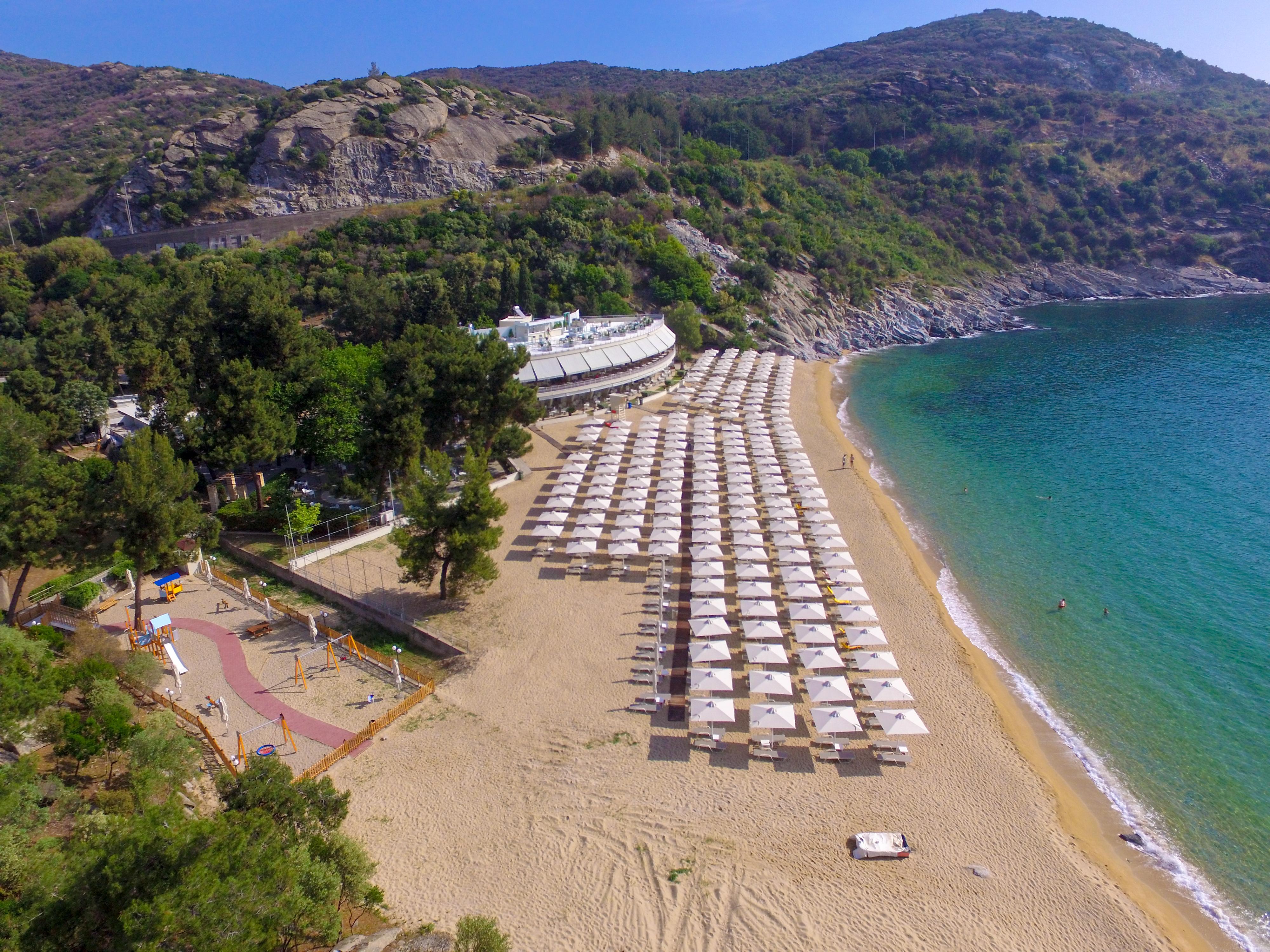 Tosca Beach Hotel Palaiontsiflikion Ngoại thất bức ảnh