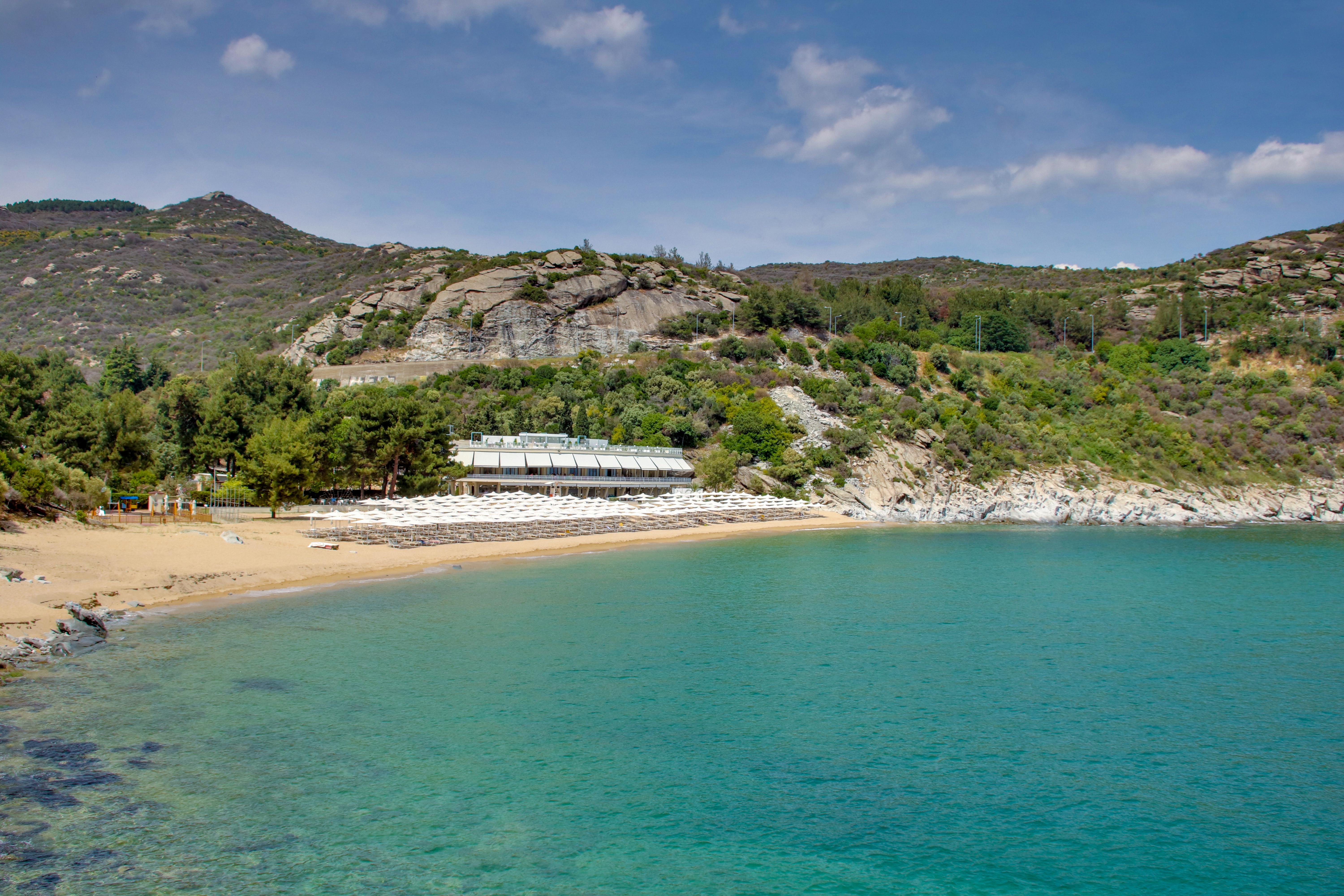 Tosca Beach Hotel Palaiontsiflikion Ngoại thất bức ảnh