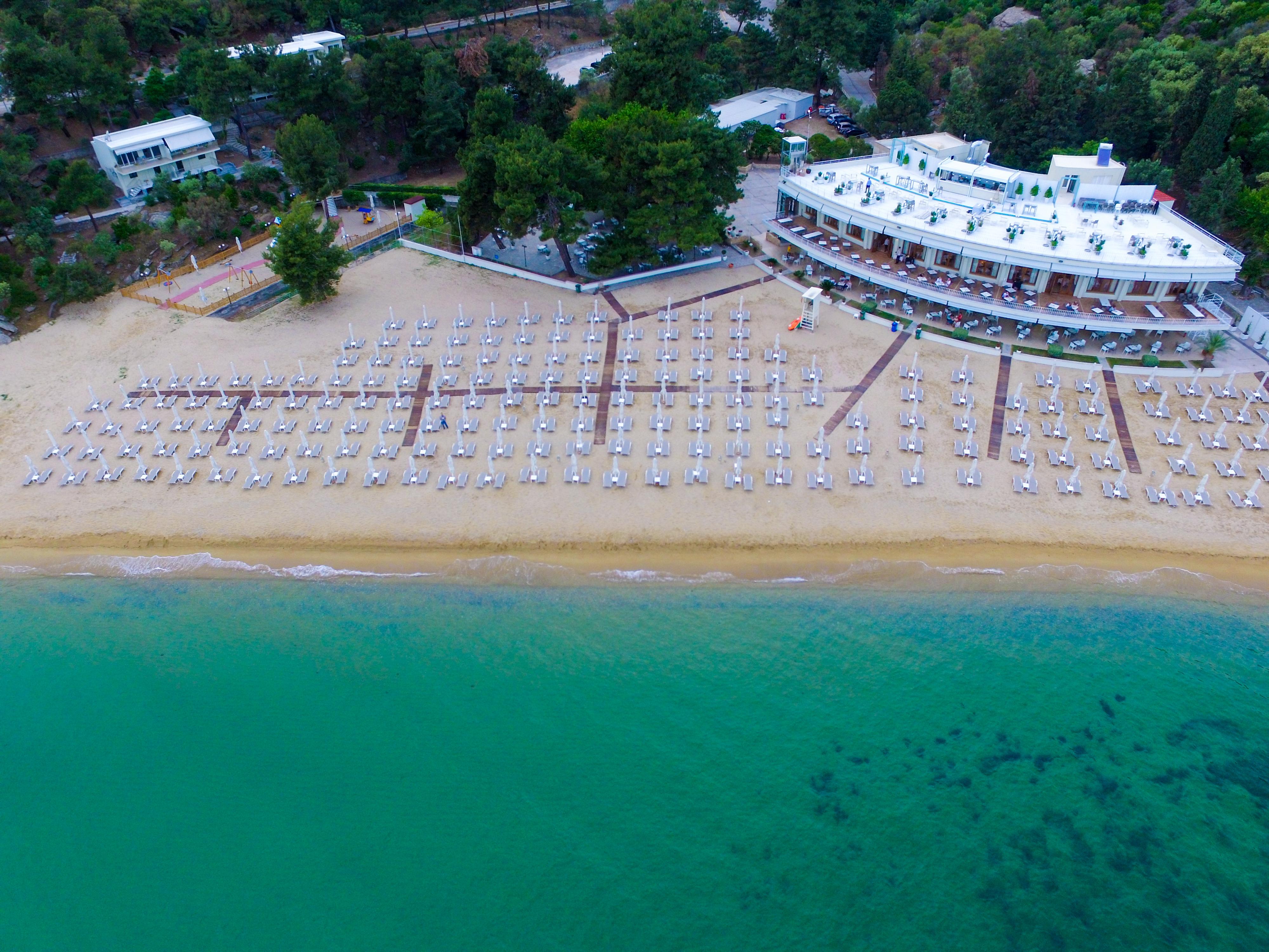 Tosca Beach Hotel Palaiontsiflikion Ngoại thất bức ảnh