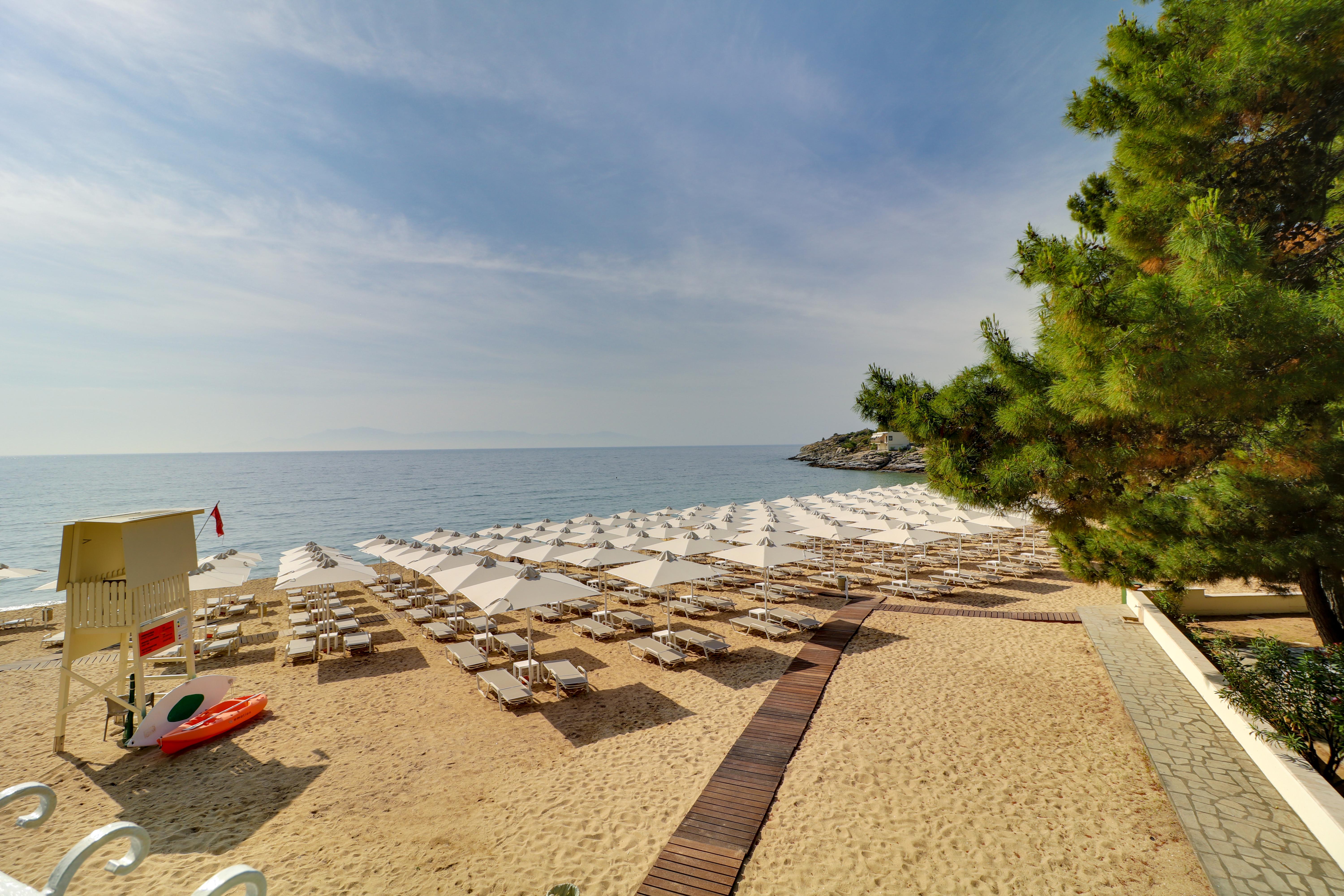 Tosca Beach Hotel Palaiontsiflikion Ngoại thất bức ảnh