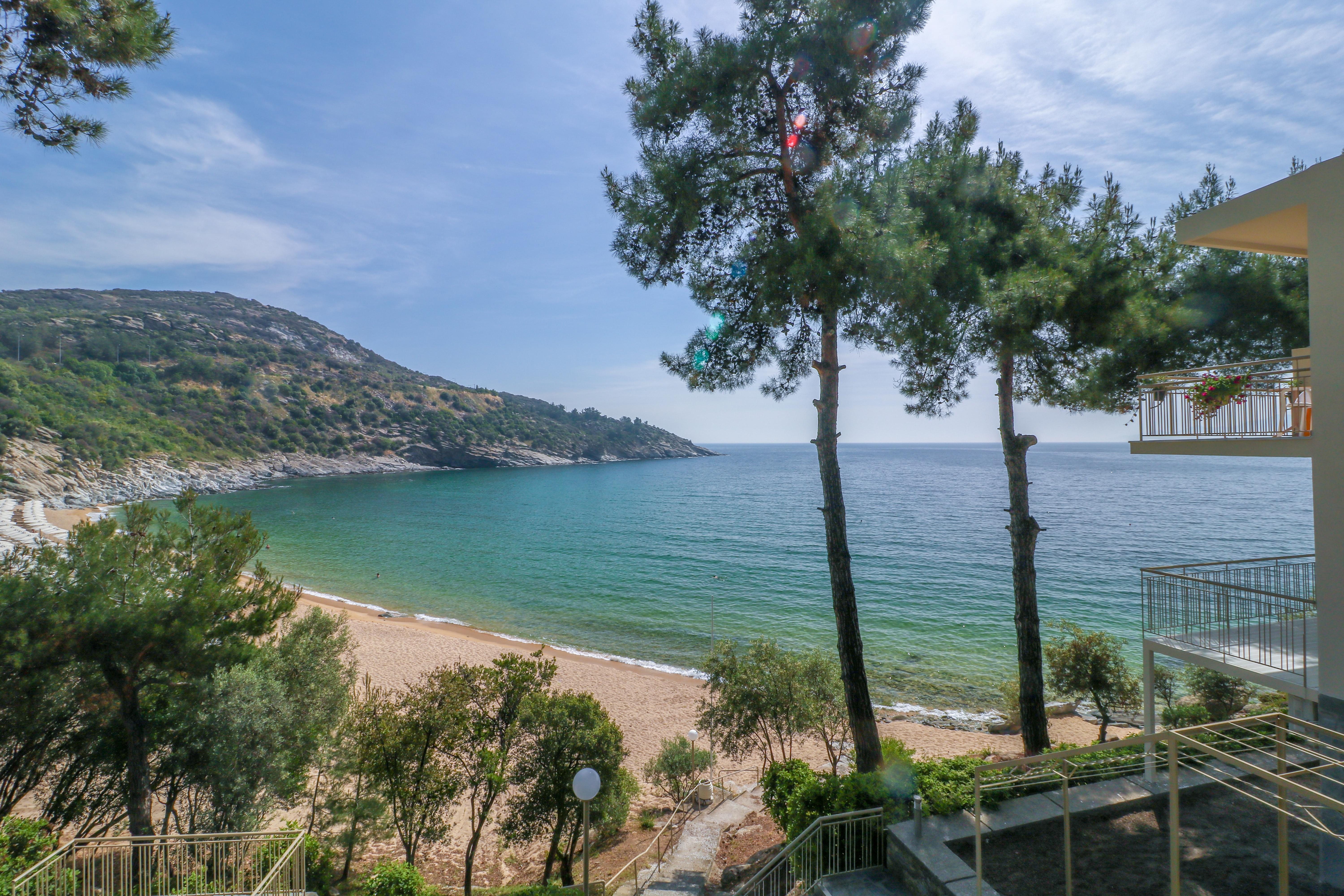 Tosca Beach Hotel Palaiontsiflikion Ngoại thất bức ảnh